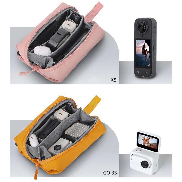 For DJI OSMO Pocket 3 Sunnylife Carrying Handbag Storage Shoulder Bag Combo Bags Mini Travel Daily Pouch(Black) - Case & Bags by Sunnylife | Online Shopping UK | buy2fix