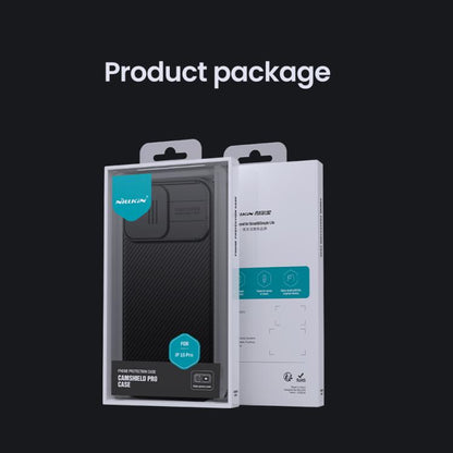 For iPhone 16 Pro NILLKIN CamShield Pro PC Phone Case(Grey) - iPhone 16 Pro Cases by NILLKIN | Online Shopping UK | buy2fix