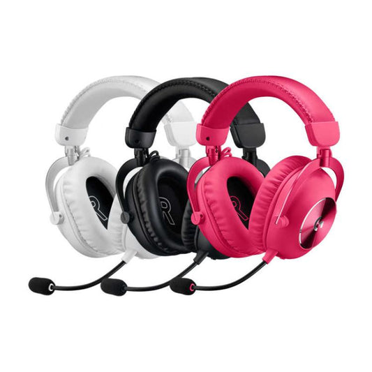 Logitech G PRO X2 Bluetooth 2.4G Dual-Mode Wireless Gaming Earphone(White) - Multimedia Headset by Logitech | Online Shopping UK | buy2fix