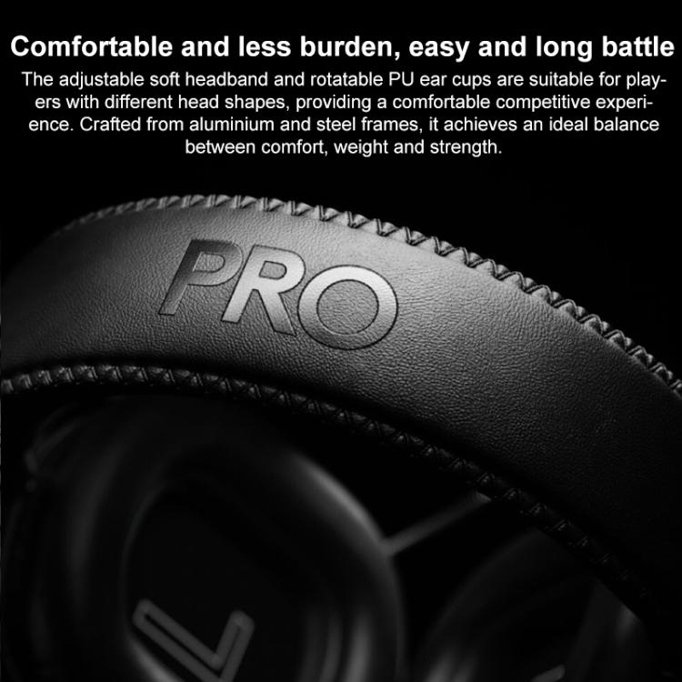 Logitech G PRO X2 Bluetooth 2.4G Dual-Mode Wireless Gaming Earphone(White) - Multimedia Headset by Logitech | Online Shopping UK | buy2fix