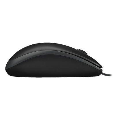 Logitech MK120 Wired Keyboard and Mouse Set(Black) - Wired Keyboard by Logitech | Online Shopping UK | buy2fix