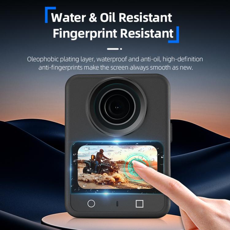 For DJI Osmo 360 STARTRC 2pcs HD Screen Tempered Glass Films(Transparent) - Protective Film & Stickers by STARTRC | Online Shopping UK | buy2fix
