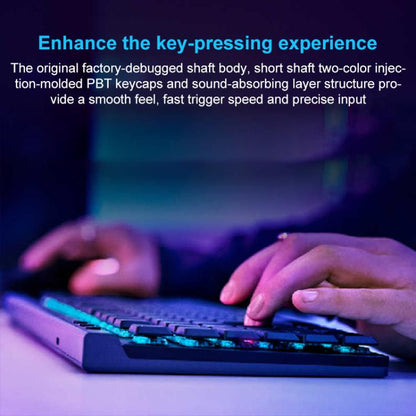 Logitech G515 LIGHTSPEED TKL Wireless Low-Profile Mechanical Gaming Keyboard, GX-L Mechanical Switches(Black) - Wireless Keyboard by Logitech | Online Shopping UK | buy2fix