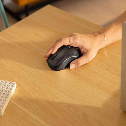 Logitech M240 1000dpi Silent Wireless Bluetooth Mouse(Black) - Wireless Mice by Logitech | Online Shopping UK | buy2fix