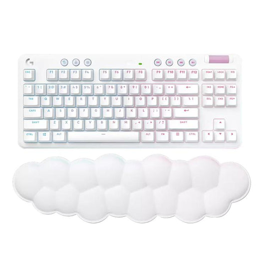 Logitech G715 Dual-Mode 87-Key RGB Wireless Bluetooth Mechanical Keyboard, Tea Shaft(White) - Wireless Keyboard by Logitech | Online Shopping UK | buy2fix