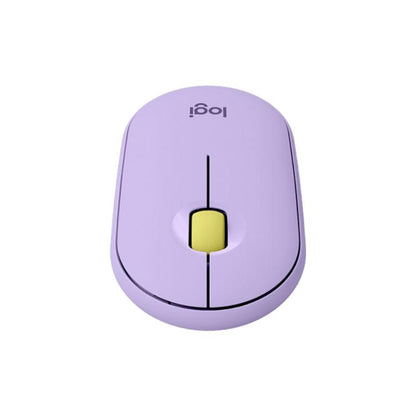 Logitech PEBBLE M350 1000DPI Ultra-Thin Dual-Mode Wireless Bluetooth Mouse(Purple) - Wireless Mice by Logitech | Online Shopping UK | buy2fix