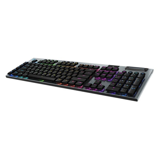 Logitech G915 X LIGHTSPEED Wireless Low Profile Gaming Keyboard(Black Clicky) - Wireless Keyboard by Logitech | Online Shopping UK | buy2fix