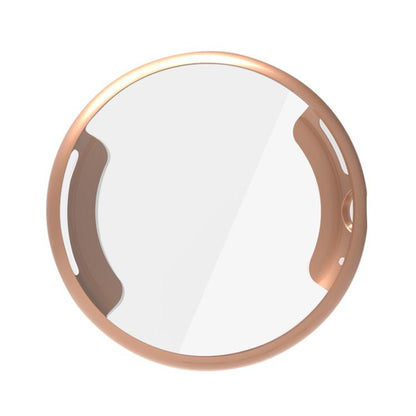 For Google Pixel Watch 3 45mm Integrated Full Coverage TPU Watch Protective Cover(Rose Gold) - Watch Cases by buy2fix | Online Shopping UK | buy2fix