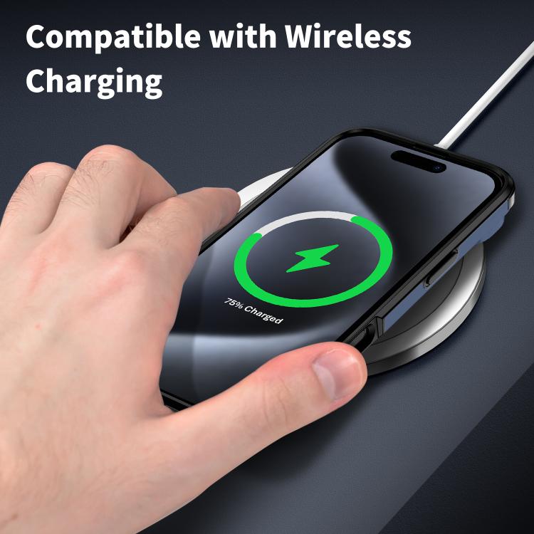 For iPhone Air Sliding Camshield TPU + PC Phone Case(Blue) - iPhone Air Cases by buy2fix | Online Shopping UK | buy2fix