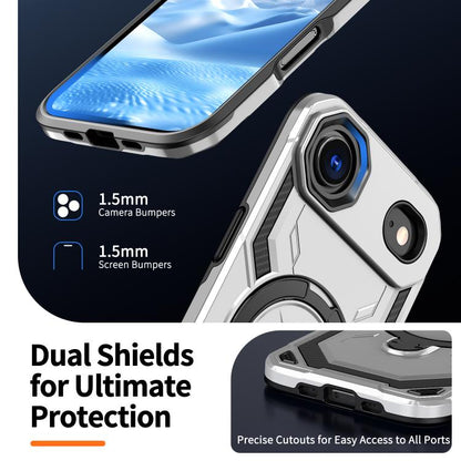 For iPhone Air Cooling MagSafe Holder Phone Case(Grey) - iPhone Air Cases by buy2fix | Online Shopping UK | buy2fix