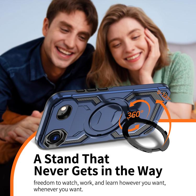 For iPhone Air Cooling MagSafe Holder Phone Case(Blue) - iPhone Air Cases by buy2fix | Online Shopping UK | buy2fix