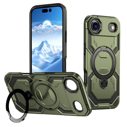 For iPhone Air Cooling MagSafe Holder Phone Case(Green) - iPhone Air Cases by buy2fix | Online Shopping UK | buy2fix
