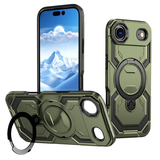 For iPhone Air Cooling MagSafe Holder Phone Case(Green) - iPhone Air Cases by buy2fix | Online Shopping UK | buy2fix