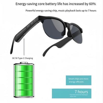 J100 Smart Audio Bluetooth Earphone Sunglasses - Bluetooth Earphone by buy2fix | Online Shopping UK | buy2fix
