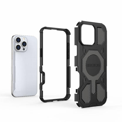 For iPhone 16 Pro Max BIBERCAS Real Color Series MagSafe Shockproof Phone Case(Green) - iPhone 16 Pro Max Cases by BIBERCAS | Online Shopping UK | buy2fix