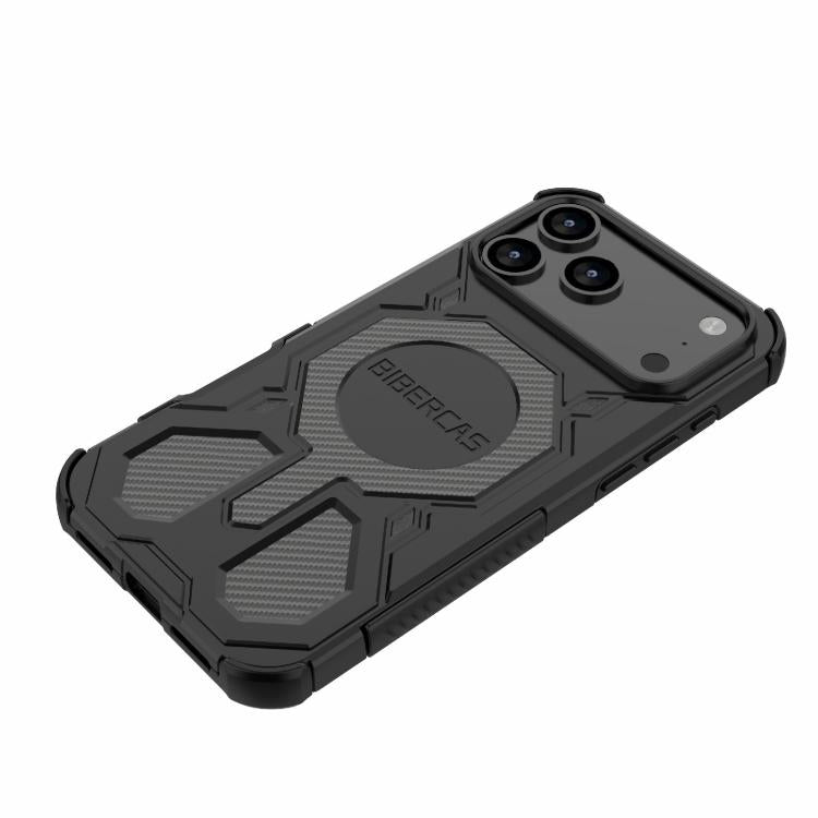 For iPhone 17 Pro Max BIBERCAS Real Color Series MagSafe Shockproof Phone Case(Black) - iPhone 17 Pro Max Cases by BIBERCAS | Online Shopping UK | buy2fix
