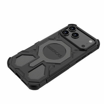 For iPhone 17 Pro Max BIBERCAS Real Color Series MagSafe Shockproof Phone Case(Black) - iPhone 17 Pro Max Cases by BIBERCAS | Online Shopping UK | buy2fix