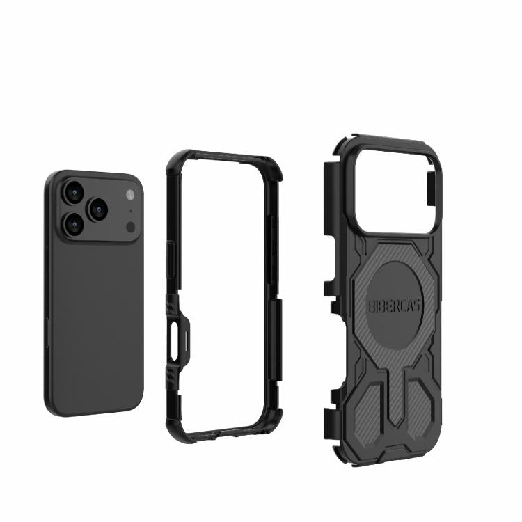 For iPhone 17 Pro BIBERCAS Real Color Series MagSafe Shockproof Phone Case(Green) - iPhone 17 Pro Cases by BIBERCAS | Online Shopping UK | buy2fix