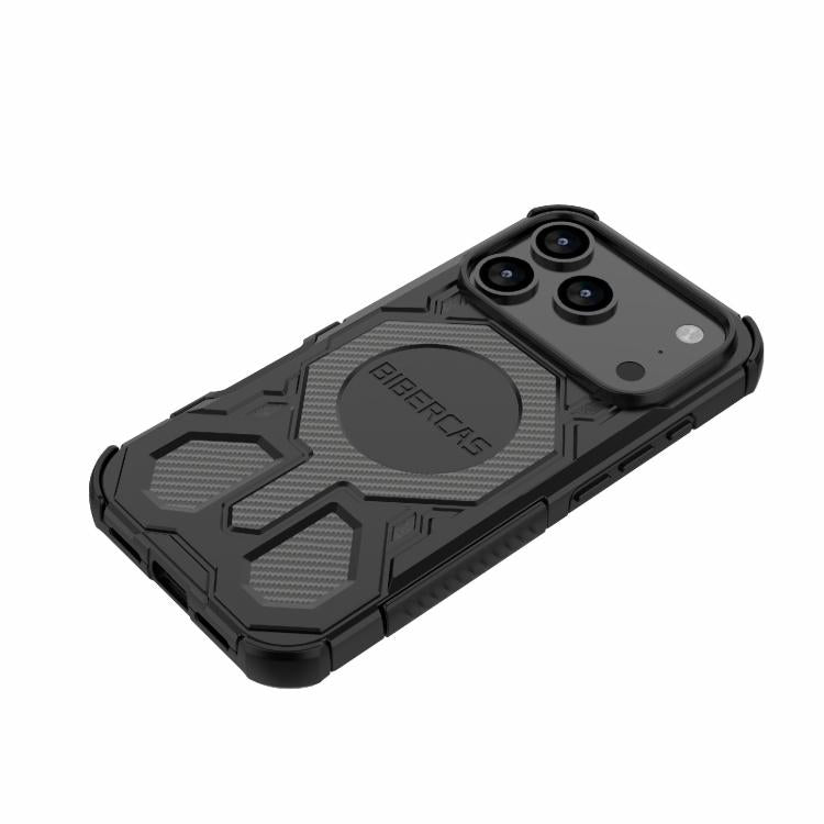 For iPhone 17 Pro BIBERCAS Real Color Series MagSafe Shockproof Phone Case(Blue) - iPhone 17 Pro Cases by BIBERCAS | Online Shopping UK | buy2fix