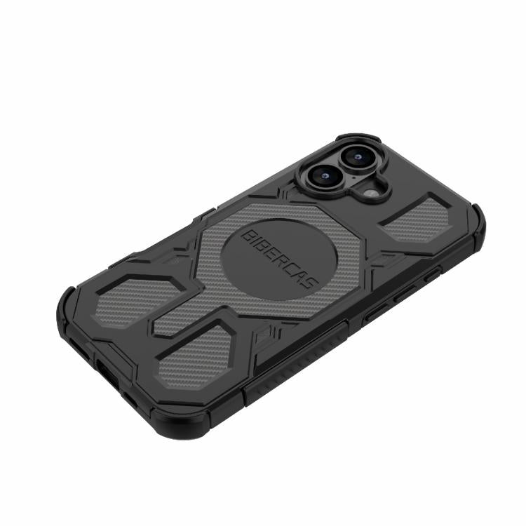 For iPhone 17 BIBERCAS Real Color Series MagSafe Shockproof Phone Case(Gray) - iPhone 17 Cases by BIBERCAS | Online Shopping UK | buy2fix