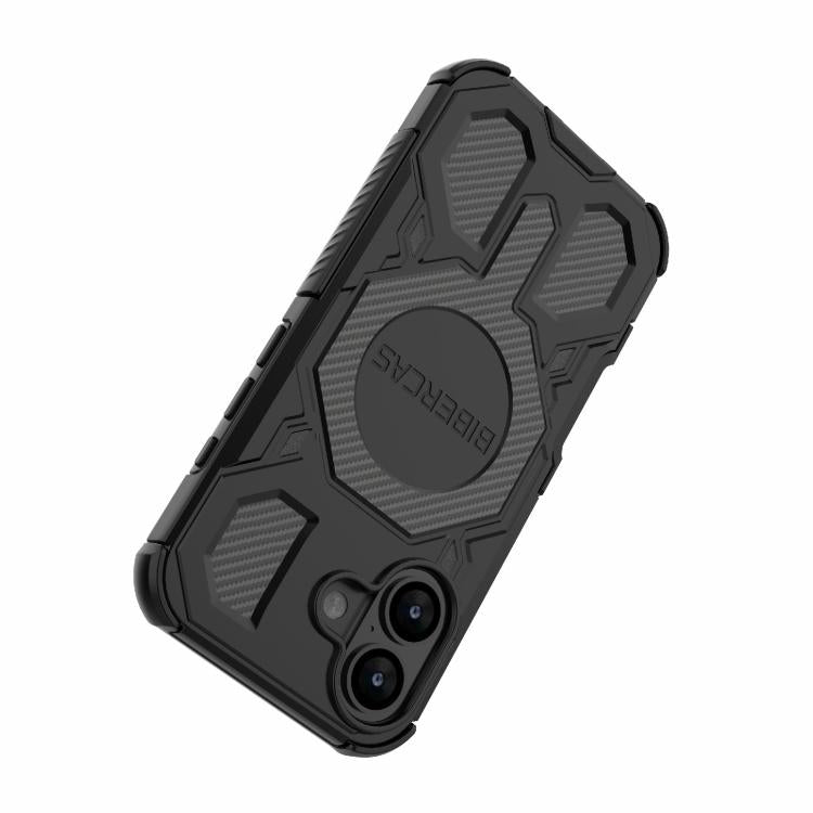 For iPhone 17 BIBERCAS Real Color Series MagSafe Shockproof Phone Case(Gray) - iPhone 17 Cases by BIBERCAS | Online Shopping UK | buy2fix