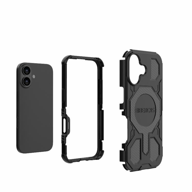 For iPhone 17 BIBERCAS Real Color Series MagSafe Shockproof Phone Case(Gray) - iPhone 17 Cases by BIBERCAS | Online Shopping UK | buy2fix