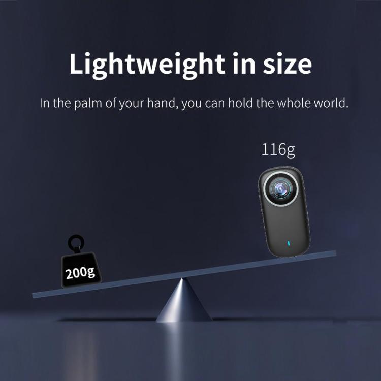 M11 4K Thumb Sports Camera Mini WiFi Camera with Screen, Specification:Simple Version(Black) - Sports Camera by buy2fix | Online Shopping UK | buy2fix