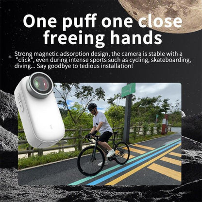 M11 4K Thumb Sports Camera Mini WiFi Camera with Screen, Specification:Standard Version(Black) - Sports Camera by buy2fix | Online Shopping UK | buy2fix