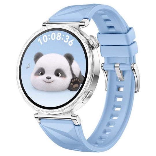 For Huawei Watch GT 5 41mm xDfind Ice Crystal Texture Silicone Watch Band(Cloudy Blue)