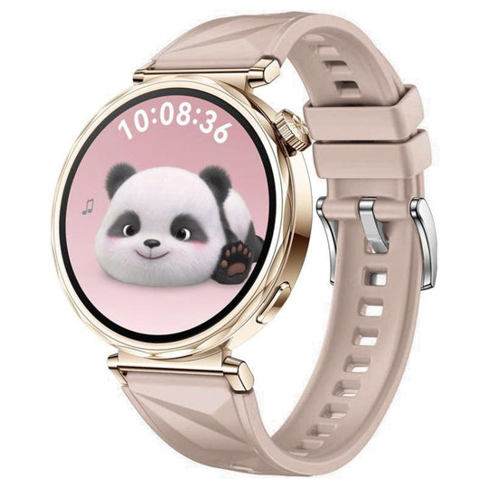 For Huawei Watch GT 5 41mm xDfind Ice Crystal Texture Silicone Watch Band(Pink)