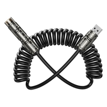 WK WDC-80 240W Car Charging Data Cable with Safety Hammer(Black) - Emergency Hammer by WK | Online Shopping UK | buy2fix