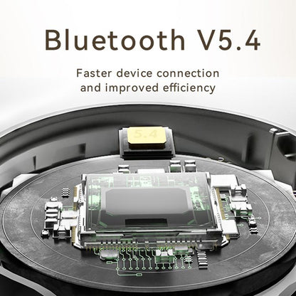 GT10 Zero Pressure BT5.4 Wireless Stereo ANC Headphones(White) - Multimedia Headset by buy2fix | Online Shopping UK | buy2fix