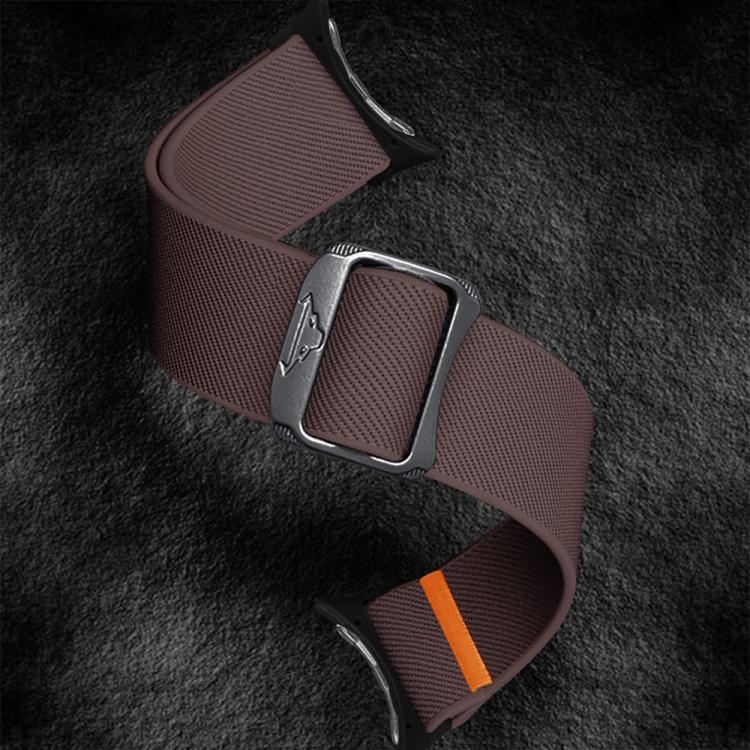 For Google Pixel Watch 3 45mm xDfind Elastic Nylon Watch Band(Smoke Purple) - Watch Bands by xDfind | Online Shopping UK | buy2fix