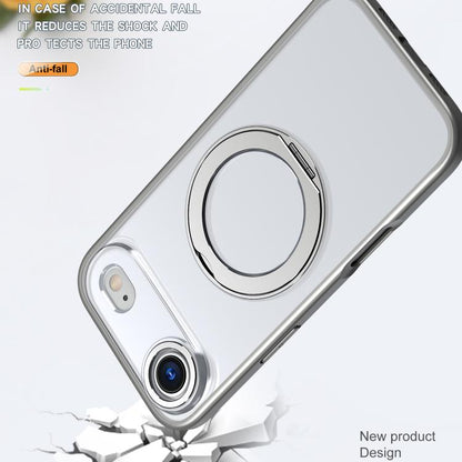 For iPhone Air kalebol MagSafe Metal Ring Holder Phone Case(Titanium Gray) - iPhone Air Cases by Kalebol | Online Shopping UK | buy2fix