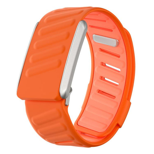 For WHOOP 5.0 xDfind Silicone Sports Watch Band(Orange + Light Orange)