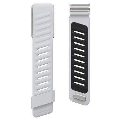 For WHOOP 4.0 xDfind Silicone Sports Watch Band(Light Grey + Black) - Watch Bands by xDfind | Online Shopping UK | buy2fix