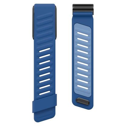 For WHOOP 4.0 xDfind Silicone Sports Watch Band(Dark Blue + Light Blue) - Watch Bands by xDfind | Online Shopping UK | buy2fix