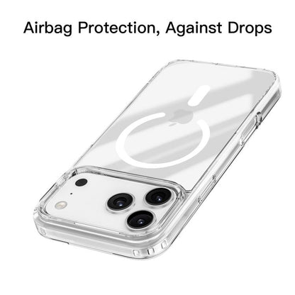 For iPhone 17 Air Mutural Ice Series MagSafe Magnetic TPU Phone Case(Transparent) - iPhone 17 Air Cases by Mutural | Online Shopping UK | buy2fix