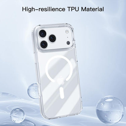 For iPhone 17 Air Mutural Ice Series MagSafe Magnetic TPU Phone Case(Transparent) - iPhone 17 Air Cases by Mutural | Online Shopping UK | buy2fix