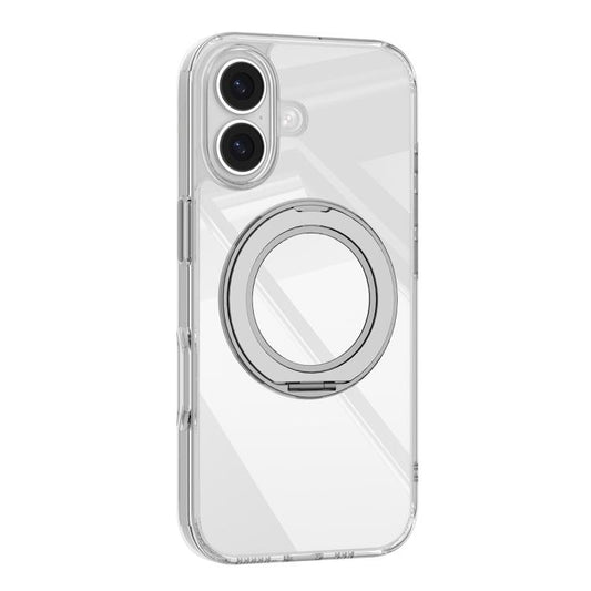 For iPhone 17 Mutural Ice Amber Series MagSafe Holder TPU Phone Case(Transparent) - iPhone 17 Cases by Mutural | Online Shopping UK | buy2fix