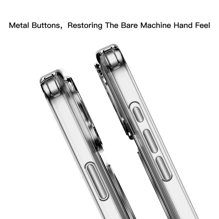 For iPhone 17 Pro Mutural Ice Amber Series MagSafe Holder TPU Phone Case(Transparent) - iPhone 17 Pro Cases by Mutural | Online Shopping UK | buy2fix