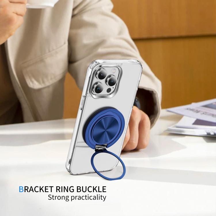 360 Degree Rotation Folding Ring MagSafe Magnetic Phone Holder(Royal Blue) - Ring Holder by buy2fix | Online Shopping UK | buy2fix