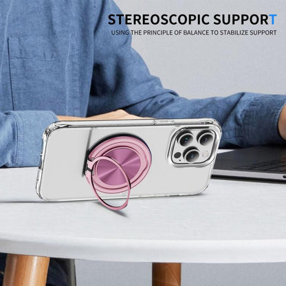 360 Degree Rotation Folding Ring MagSafe Magnetic Phone Holder(Pink) - Ring Holder by buy2fix | Online Shopping UK | buy2fix
