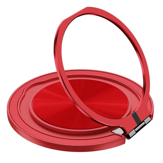 360 Degree Rotation Folding Ring MagSafe Magnetic Phone Holder(Red)
