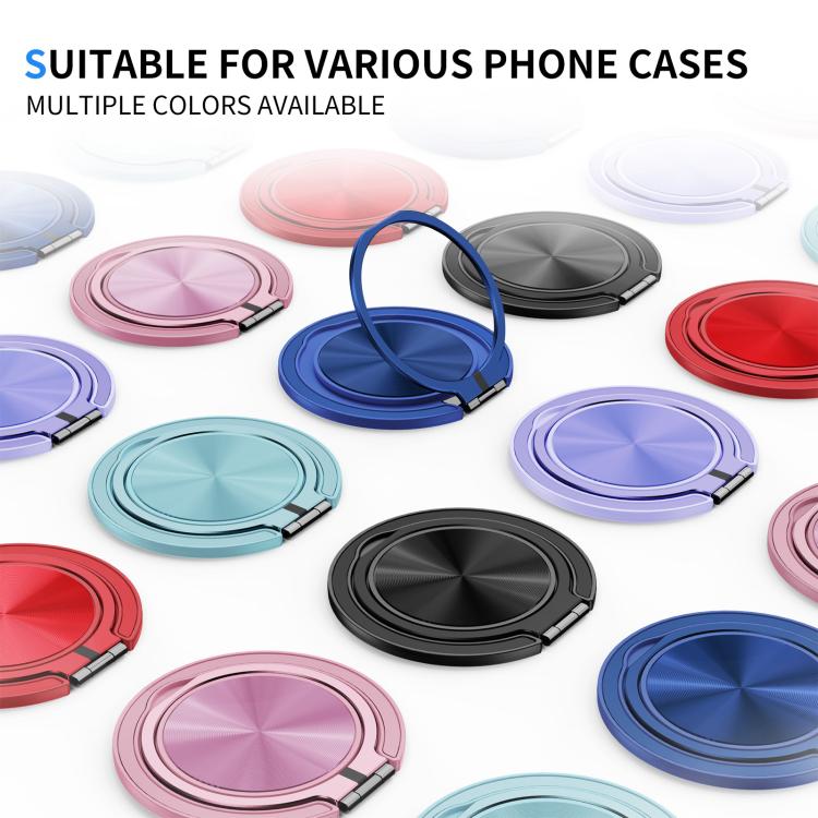 360 Degree Rotation Folding Ring MagSafe Magnetic Phone Holder(Purple) - Ring Holder by buy2fix | Online Shopping UK | buy2fix