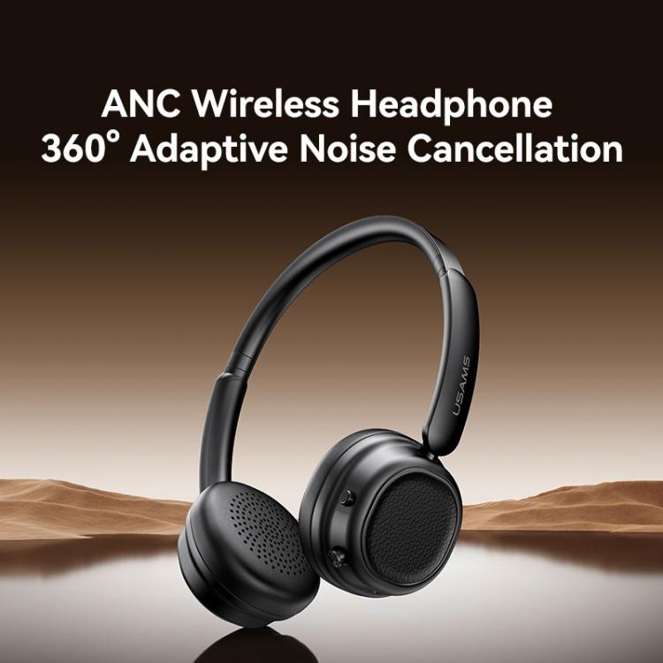 USAMS Free SR01 ANC Noise Reduction Wireless Headphones - Headset & Headphone by USAMS | Online Shopping UK | buy2fix