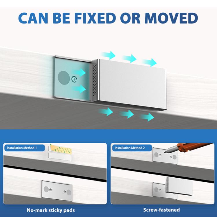ORICO HST-2A1CTS 5 in 1 USB 3.0 Detachable Magnetic Docking Station(Silver) - USB 3.0 HUB by ORICO | Online Shopping UK | buy2fix