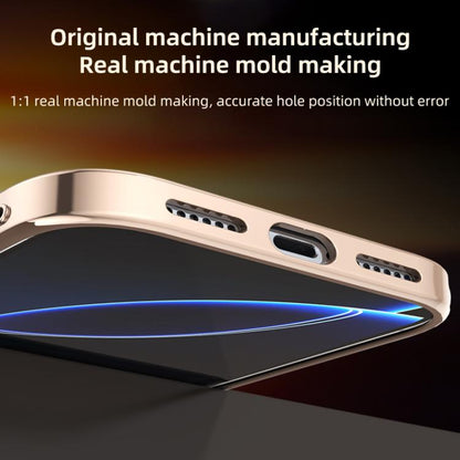 For iPhone Air Skin Feel Leather Texture Cooling Phone Case(Brown) - iPhone Air Cases by buy2fix | Online Shopping UK | buy2fix