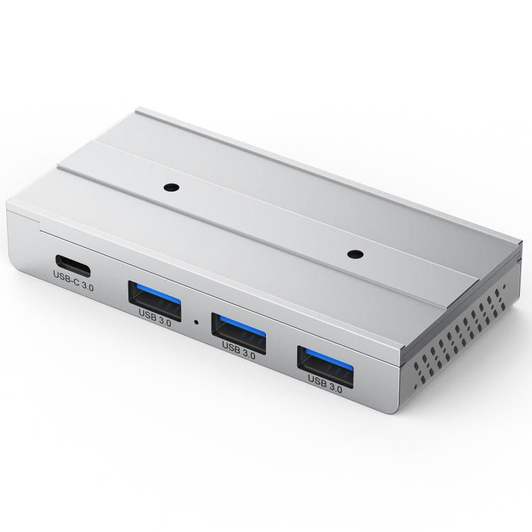 ORICO HST-3A1C 4 in 1 USB 3.0 Detachable Magnetic Docking Station(Silver) - USB 3.0 HUB by ORICO | Online Shopping UK | buy2fix