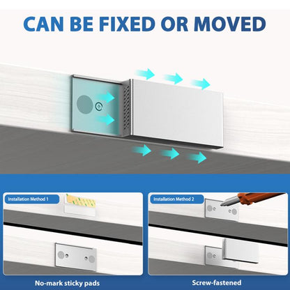 HST-4C 4 in 1 USB 3.2 10Gbps Detachable Magnetic Docking Station(Black) - USB 3.0 HUB by buy2fix | Online Shopping UK | buy2fix